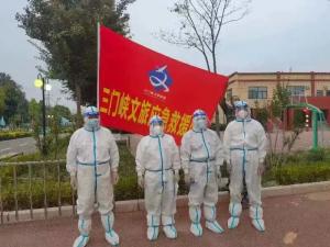 市文旅集團(tuán)一線戰(zhàn)“疫”之：北方游船員工化身“大白”，守護(hù)隔離點(diǎn)群眾安全
