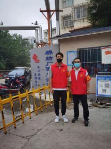 市文旅集團(tuán)一線戰(zhàn)“疫”之：“帥飛了”組合秒變“救火勇士”，“暖心”大白全心全意為居民服務(wù)